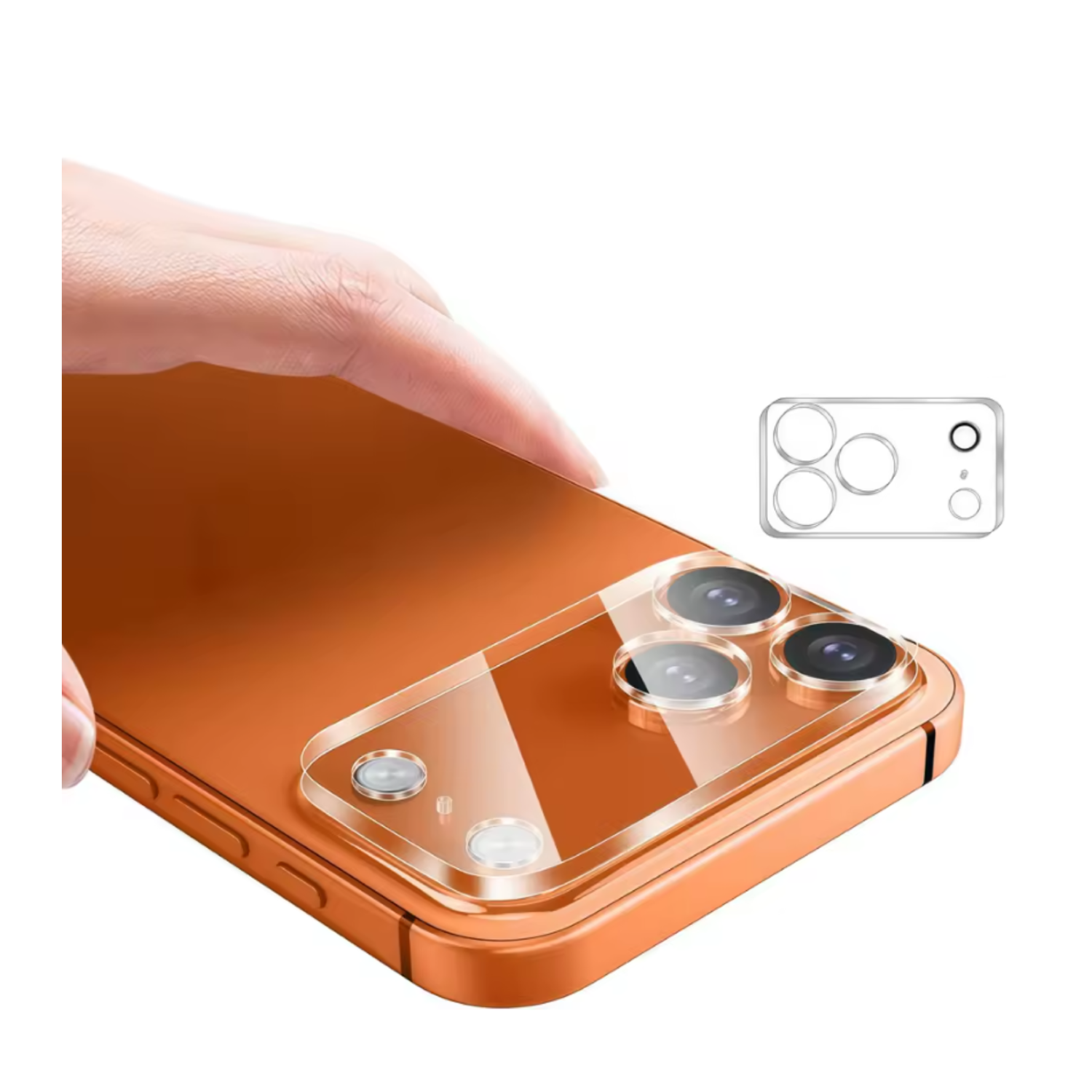 Mar Cases - Protector De Cámara Para Iphone 17 Pro Max Transparente