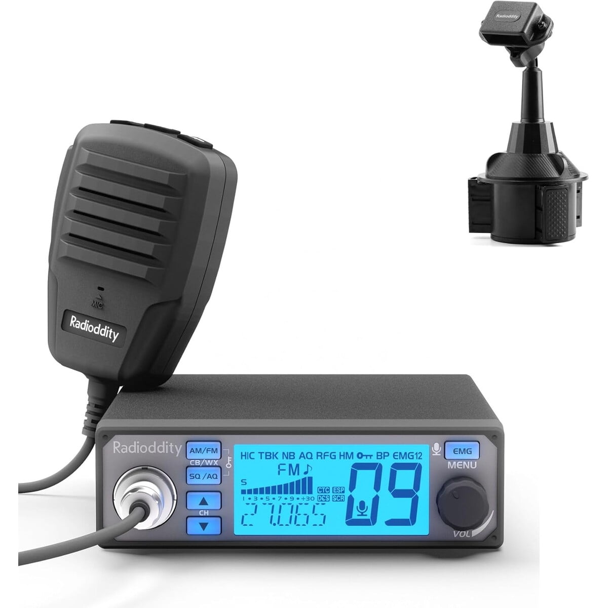 Radio Cb Radioddity Cb500 Amfm Transceptor Nrc