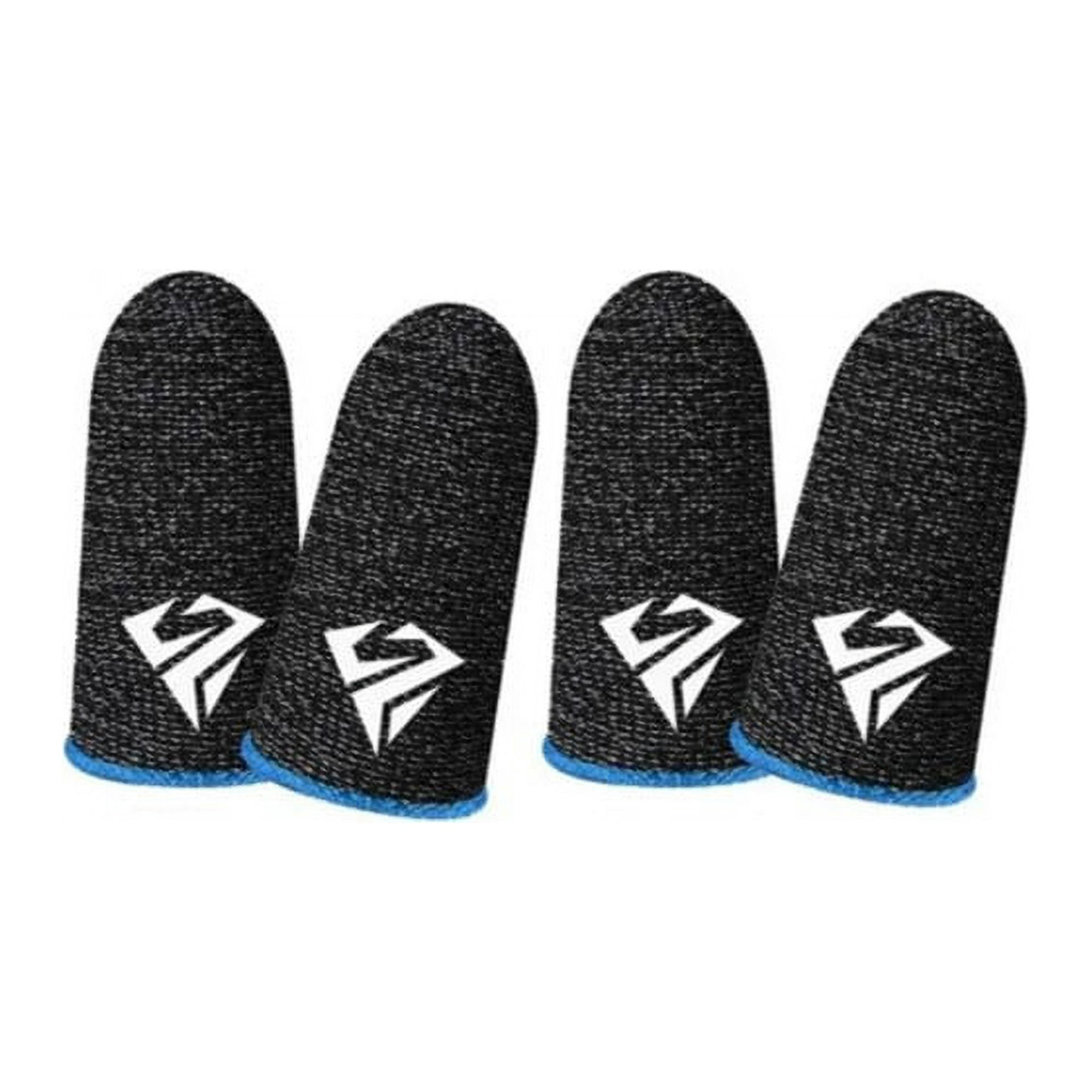 Genérico - Pack 4 Dedales Gamer Fundas Para Dedos Pugb Cod Freefire Blue