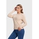 thumbnail image 2 of Polera Mujer Rib Beige - ll, 2 of 4