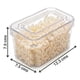 thumbnail image 4 of Set Contenedores para refrigerador 3 piezas organizador transparentes con tapa apilables uso Diario en nevera cocina, 4 of 4