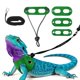 thumbnail image 1 of Arnés de Correa para Lagarto Barbudo Uxcell, Arnés de Dinosaurio para Lagarto Ajustable con Cuerda de Tracción de Cuero Suave (S/M/L, 3 Piezas, Verde), para Lagarto Barbudo Reptil Ardilla Rata, 1 of 7