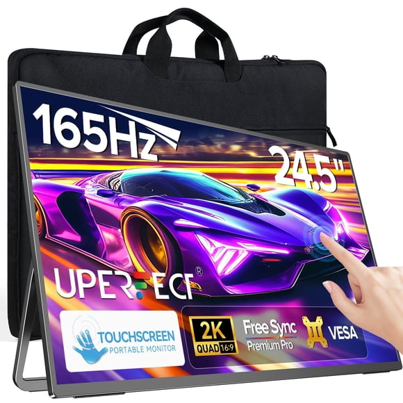 Monitor UPERFECT 24,5" 2K 165Hz Pantalla Táctil QLED