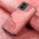 thumbnail image 2 of Funda Billetera Magnética para Motorola Moto G 5G 2024/G Play 2024 5G Soporte Tarjetas Desmontable Rosa, 2 of 6