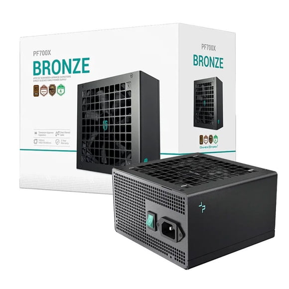 Fuente de Poder DeepCool PF700X ATX 700W 80+ Bronce