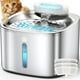 thumbnail image 1 of Fuente de agua Cat Oneisall de acero inoxidable, 3,5 L, inalámbrica, 1 of 3
