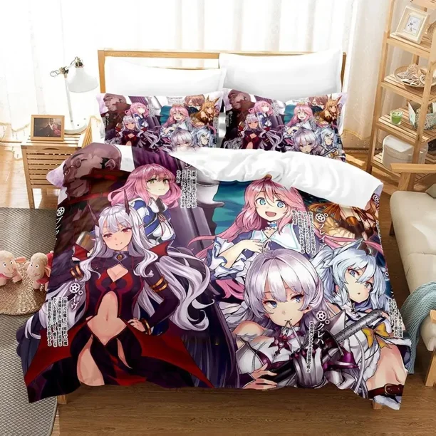 Redo of Healer 2/3pcs Bedding Set Boys Girls Duvet Cover Pillowcase Bed Kids Adult Fashion Home Textile Bed Sheets