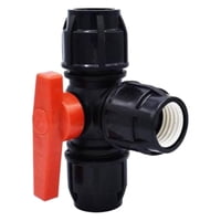 Ioensy - Válvula De Conexión Rápida De Tres Vías Pp Tipo Válvula De Bola Alto Rendimiento