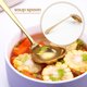 thumbnail image 4 of Xiao Hua Juego de Utensilios de Cocina de 6 Piezas, Juego de Cubiertos de Cuchara para Fiesta y Banquete de Acero Inoxidable, Juego de Herramientas Pequeñas de Cocina Compartido, color Dorado, 4 of 4