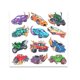 thumbnail image 3 of Libro de pegatinas Hot Wheels para niños con más de 300 pegatinas y tatuajes para manualidades, 3 of 4
