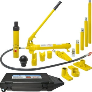 Porto Power Hidraulico Gutstark 10Ton Estuche Ruedas 16Pz