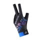 thumbnail image 1 of Guante de billar de 3 dedos, guante deportivo para taco de billar, resistente al desgaste, ajustable, accesorios de billar para adultos, cómodo guante Negro Azul, 1 of 5