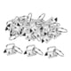 thumbnail image 4 of 50 Uds. de accesorios para llavero con anillo dividido, abrazadera resistente duradera de acero al carbono portátil para bolsas de cordón, accesorios, 4 of 5