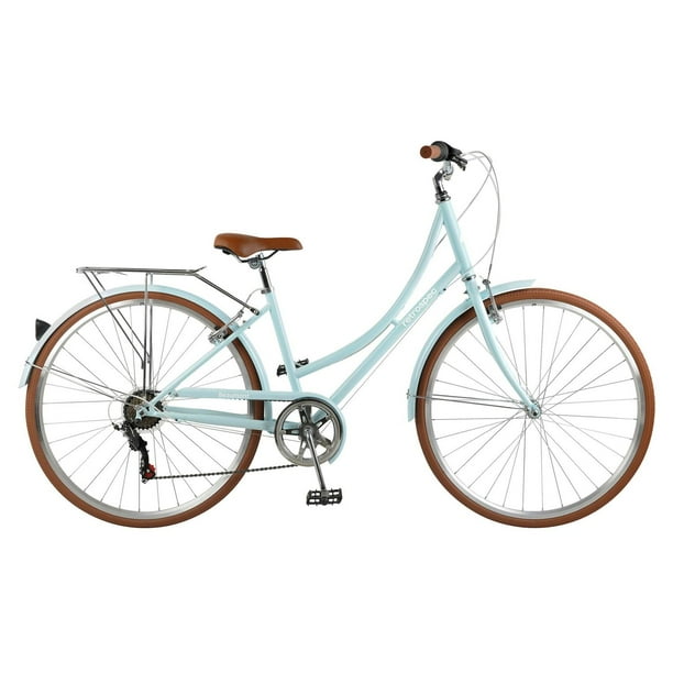 Bicicleta de Paseo Beaumont Step Through - 7 Velocidades verde claro