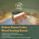thumbnail image 2 of Banco para sauna All Things Cedar Deluxe, madera de cedro, 112 cm, 2 of 9