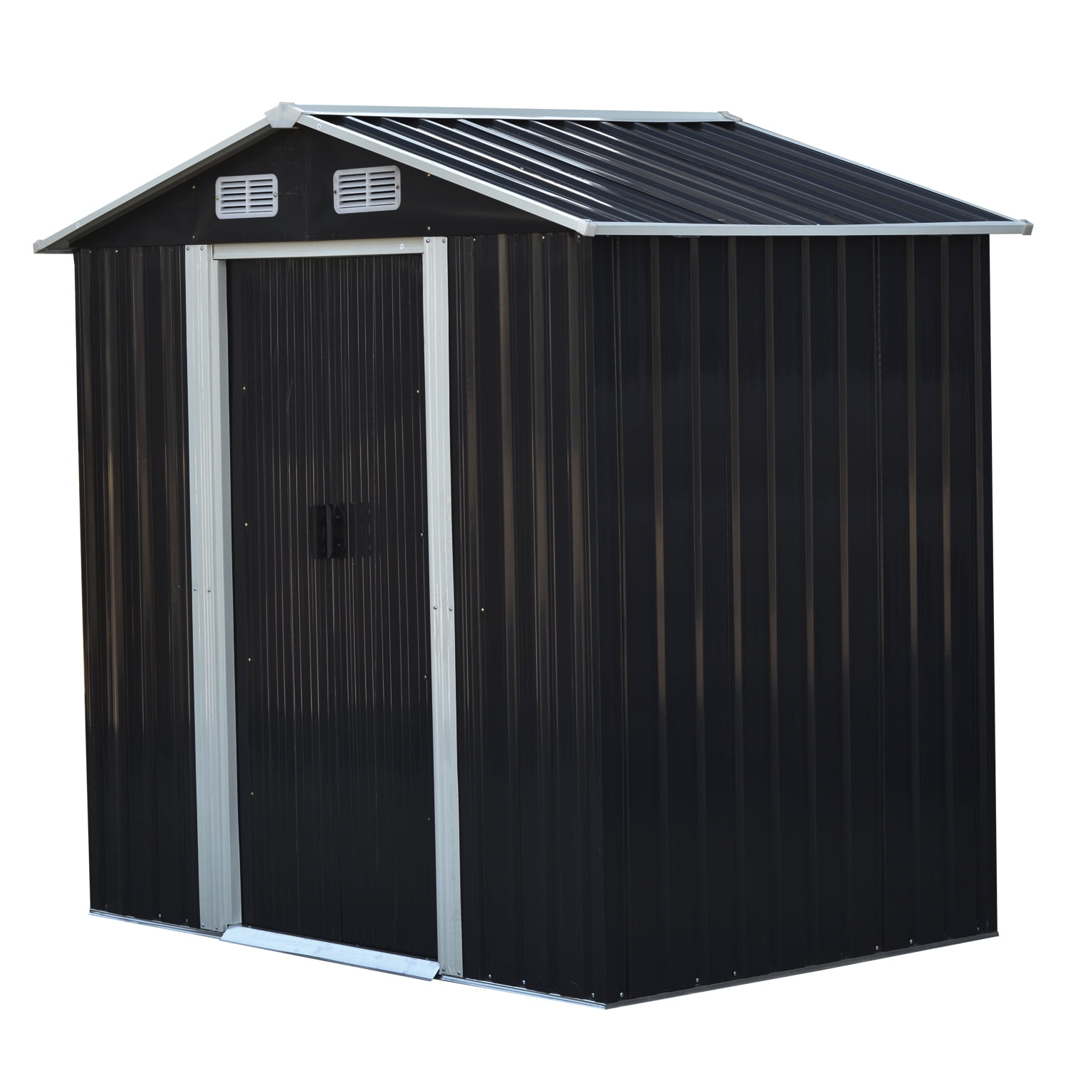 Homeclaf - Bodega Jardín 195x195x125cm Negra