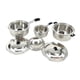 thumbnail image 3 of Juego De Ollas De Cocina Para Casa De Mu?ecas, Accesorios De Decoración De Cocina, Argent, 1/12, 3 of 5