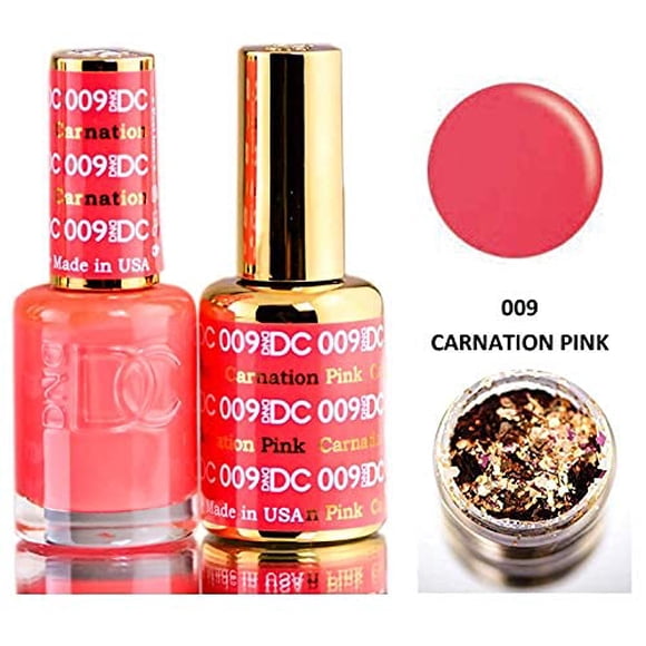 Set de esmaltes DAISY DND DC Rojos: esmalte en gel + esmalte tradicional