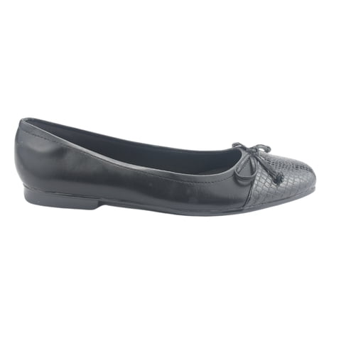Zapato Chalada Mujer Nazzer-4 Negro Casual