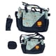thumbnail image 3 of Juego De Bolsa De Pañales Con Bolsillos Con Bolsa De Botella Con Bolsa De Almuerzo Mochila De Hombro Azul Oscuro, 3 of 5