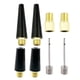 thumbnail image 3 of Adaptador de boquilla de bola, accesorios de metal para conector de válvula, bomba de plástico para inflar bomba de mano para bola de agua, voleibol, , 8 piezas, 3 of 5