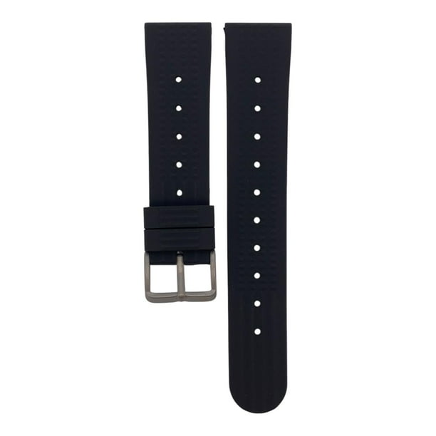Correa Reloj Silicona R24 Variedad de colores - 22mm negro 22