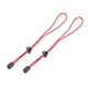 thumbnail image 4 of 2x Cordón Elástico Ajustable 26cm Camping Trekking Pole Stick Tie Downs Rojo, 4 of 5