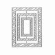 thumbnail image 3 of Troqueles para marco rectangular de tarjeta de felicitación TingZVen 14 x 11 cm, 3 of 8