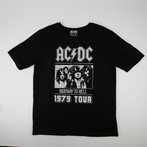 Ac/Dc - Polera Hombre You Acdc Hell Negro