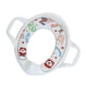 thumbnail image 1 of Asiento De Entrenamiento Con Orinal Acolchado Suave Para Niños, Inodoro Para Bebés Con Asas, Color Blanco, 1 of 5