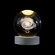 thumbnail image 2 of Lampara Bola de cristal led Diseños 3D Galaxia, 2 of 4