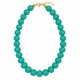 thumbnail image 2 of Collar Balloon Chicle Chunky De Cuentas Medianas Unisex turquesa 22, 2 of 3