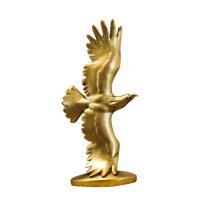 Bothyi - Estatua De Águila, Adorno De Mesa De Resina, Estatuilla De Águila Para Estantería De Comedor