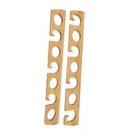 Ioensy - 2 Soportes Para Cañas De Pescar, Organizador De Almacenamiento De Equipo De Pesca Para Cobertizo, Casa O Cabaña.