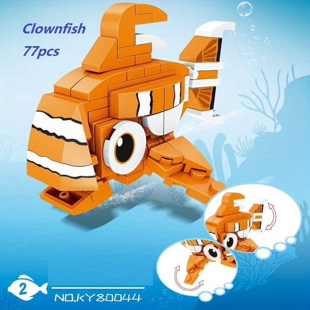Sea Animals Building Blocks Toys, Early Educational Toy For Kids, Xmas Gift