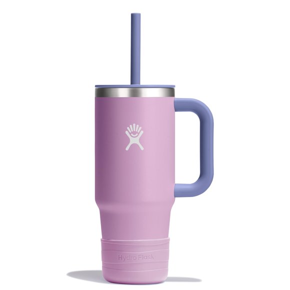 Vaso Térmico Hydro Flask 680 ml Anemone Purple con Pajilla
