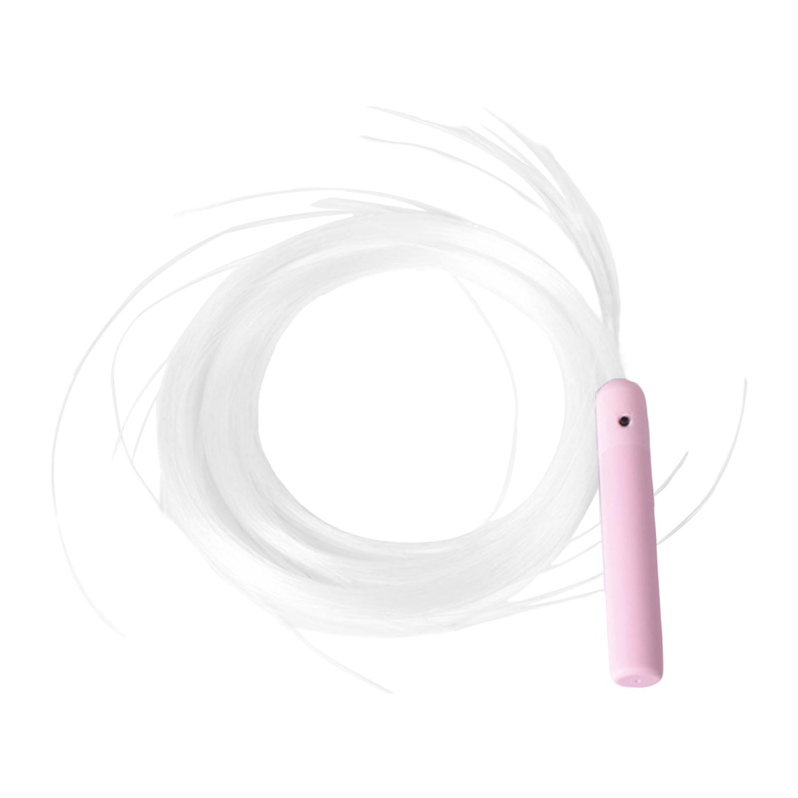 Magideal - Látigos De Fibra Óptica Led Superbrillantes, Látigos De Píxeles Giratorios De 7 360 Grados, Juguetes, Látigos Espaciales Para Juguetes, Espectáculos D Rosa