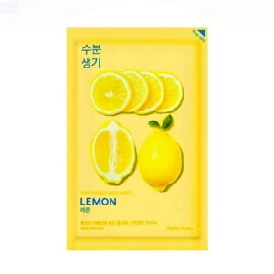 Holika Holika - Mascarilla Coreana Con Ingredientes Naturales Pure Essence Mask - Limón