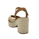 thumbnail image 4 of Sandalia mujer yute Khaki Danicolle, 4 of 5