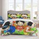 thumbnail image 1 of ONE PIECE Bedding Sets Cartoon Duvet Cover Lightweight 3 Piece Bet Sets for Kids Boys Girls, 1 of 5