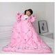 thumbnail image 1 of Frazada Manta Cobija Con Manga Convertible 3 En 1 Infantil Rosado, 1 of 2
