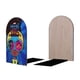 thumbnail image 2 of Chica Luna Sujetalibros decorativos temáticos, tope para estantería con base antideslizante, uso dual para hogar y oficina - 2 piezas, 2 of 6