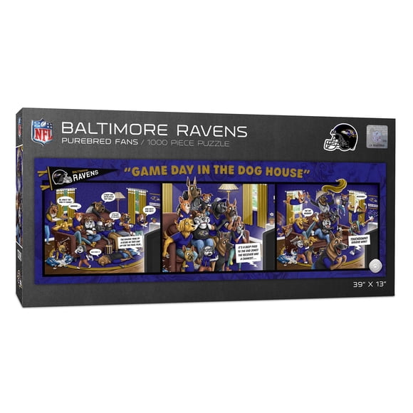 Puzzle YouTheFan NFL Baltimore Ravens Game Day, 1000 unidades