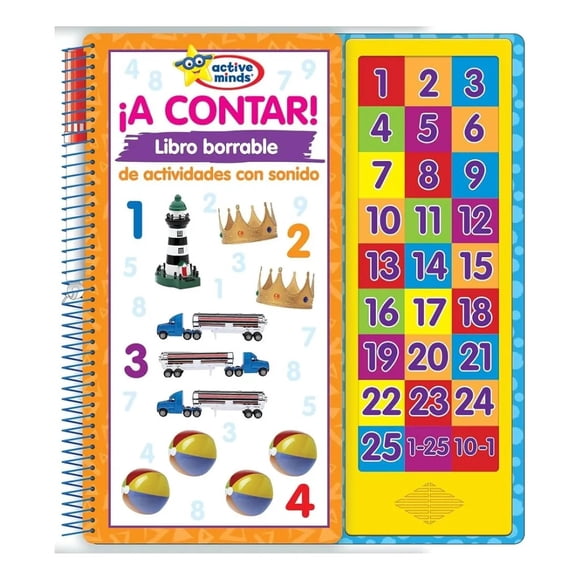 A Contar Los Números Escribe Y Borra Libro Con 27 Sonidos