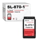 thumbnail image 1 of Cartucho de tinta NexiGentra SL-870-1 rojo fluorescente de 18 ml, 1 of 5