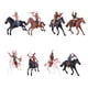 thumbnail image 3 of Juego de 8 Figuras de Vaquero Occidental, Modelo Indio de Equitación, Figuras de Acción, Juego de Figuritas para Niños, Caja de Arena, 3 of 5