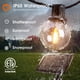 thumbnail image 2 of Guirnalda de luces solares Addlon de 78 pies y 38 bombillas remotas, impermeables, 2 of 9