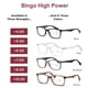 thumbnail image 5 of Lentes de Lectura DEBSPECS +6.00 Aumento Estilo Carey, 5 of 9
