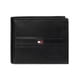 thumbnail image 1 of Cartera Tommy Hilfiger Bifold de Cuero Negro con Ventana de Identificación, 1 of 4