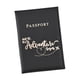 thumbnail image 4 of PU Pasaporte Monedero Protección Pasaportes ID Tarjeta Caso Mujer Hombre Pasaporte Cubierta Negro, 4 of 5